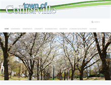 Tablet Screenshot of collierville.com